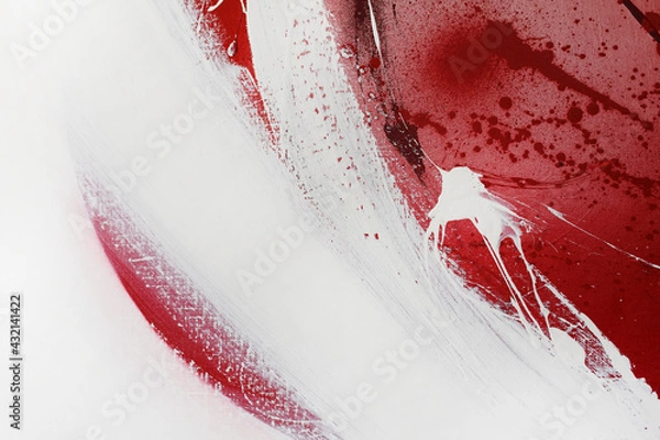 Obraz Expressive abstract composition