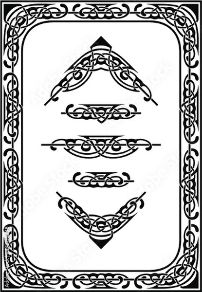 Fototapeta Design elements