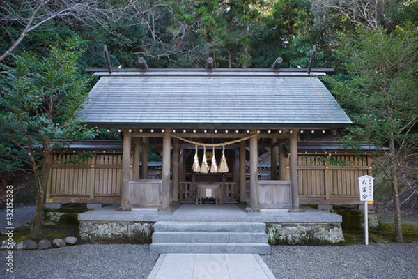 Fototapeta 千葉県館山市にある安房神社