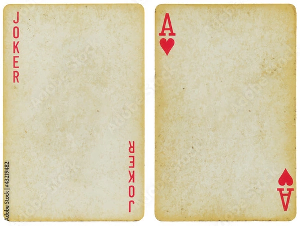 Obraz playing cards