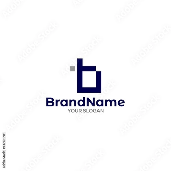 Fototapeta TD Digital Logo Design Vector