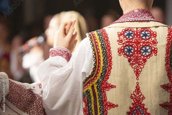 Fototapeta Folkloric Costume  