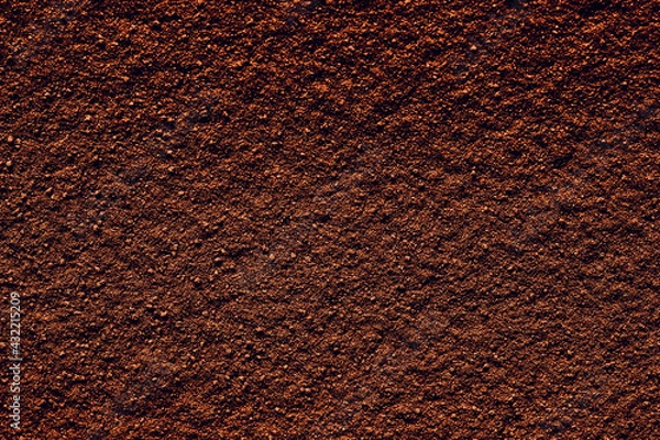 Fototapeta Cocoa dark powder close-up background