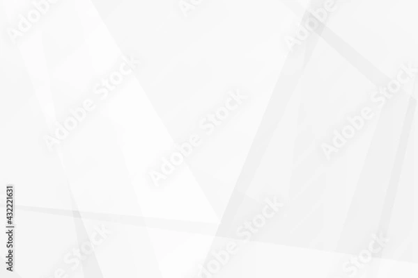Fototapeta Abstract white and grey on light silver background modern design. Vector illustration EPS 10.