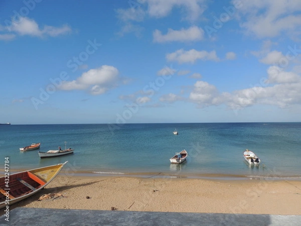 Obraz Playa y Barcas