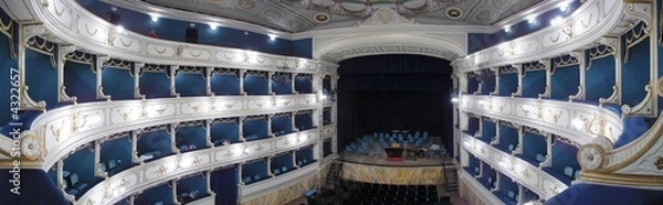 Obraz Teatro di Rozzi Panorama