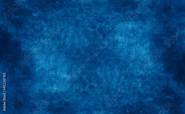 Fototapeta Abstract Navyblue Cement concrete textured background, Natural wall backdrop For aesthetic creative design