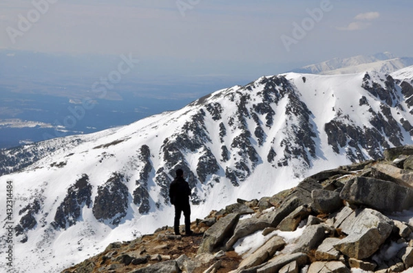 Obraz snow covered mountains