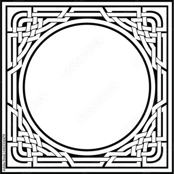 Fototapeta Celtic frame