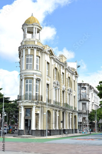 Obraz building historic construction old town