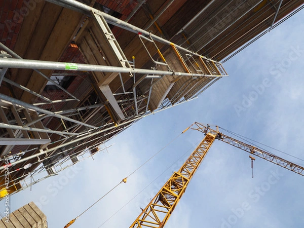 Obraz Baugerüst