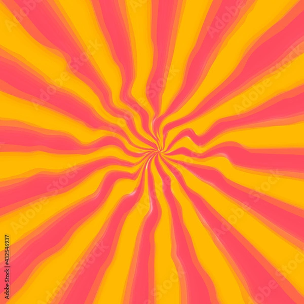 Fototapeta Abstract background, poster design template, landing page, vector illustration