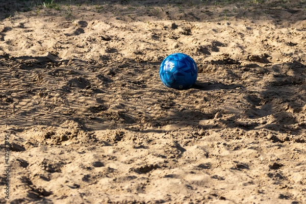 Obraz earth on the beach