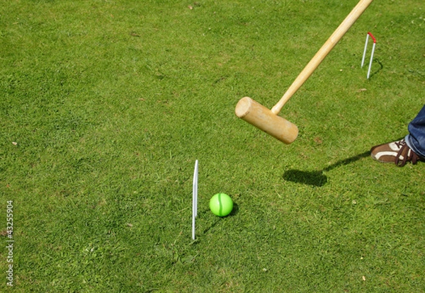 Obraz Croquet Spiel