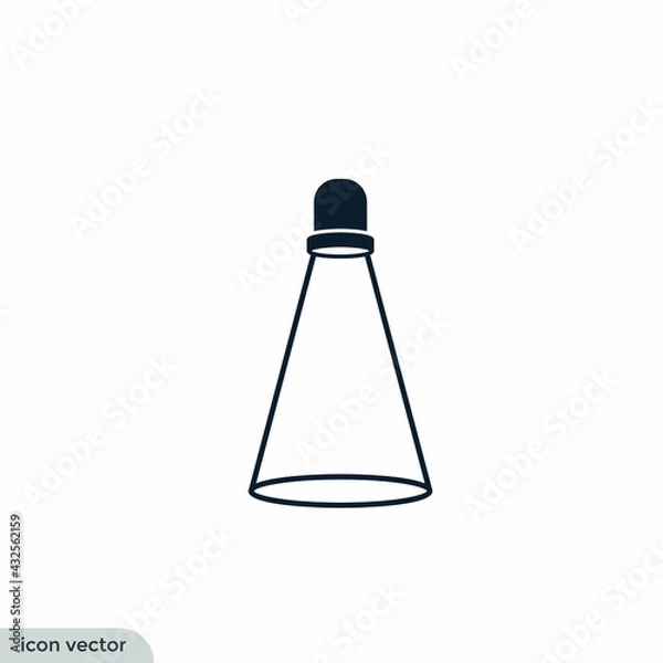 Obraz spotlight icon vector