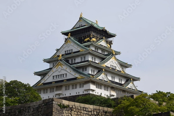 Fototapeta 大阪城天守閣