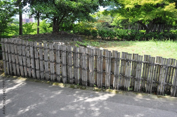 Fototapeta 鉄砲垣
