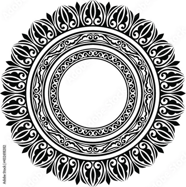 Fototapeta Circle frame set