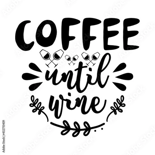 Obraz wine svg design