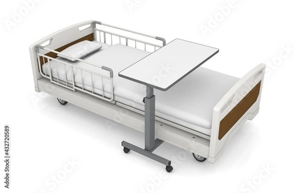 Fototapeta 病院用ベッド