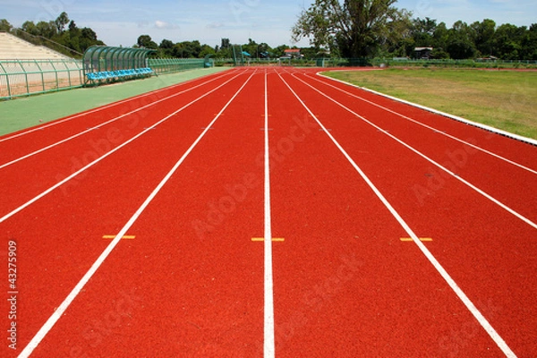 Obraz Running tracks
