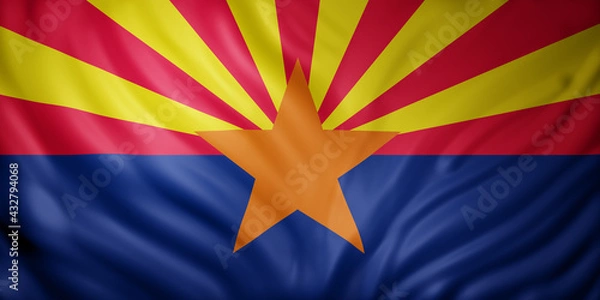 Obraz Arizona State flag