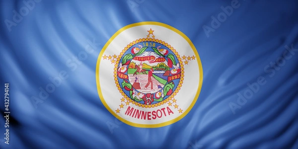 Obraz Minnesota State flag