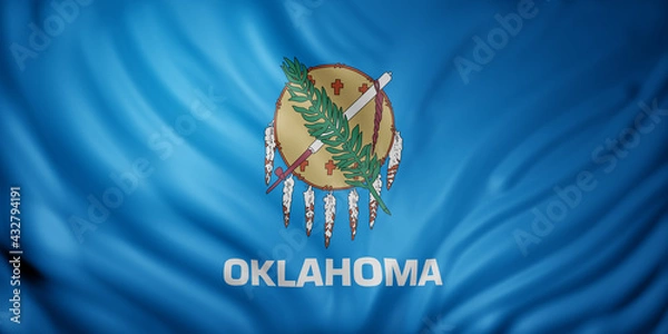 Obraz Oklahoma State flag