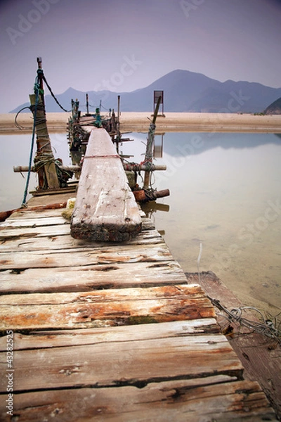 Obraz Brücke am Meer