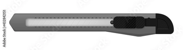 Fototapeta vector snap off knife