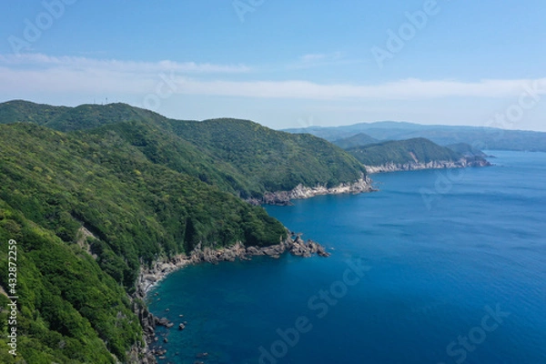 Fototapeta 高知県宿毛市　大堂海岸