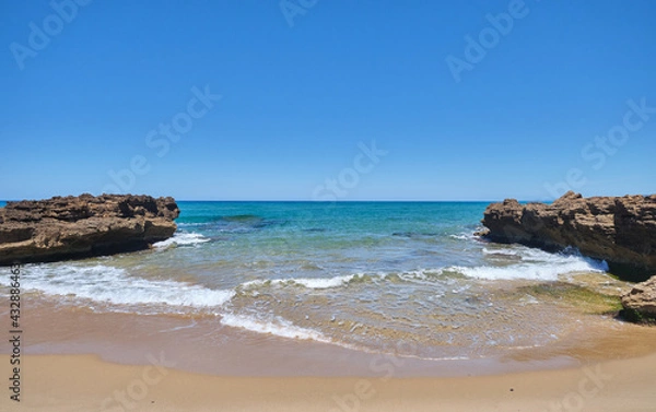 Obraz Beach of Scivu, Arbus, west coast Sardinia, Italy