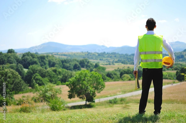 Obraz Construction worker