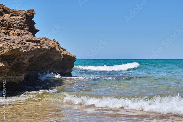 Obraz Beach of Scivu, Arbus, west coast Sardinia, Italy