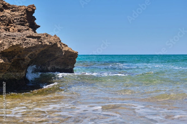 Obraz Beach of Scivu, Arbus, west coast Sardinia, Italy