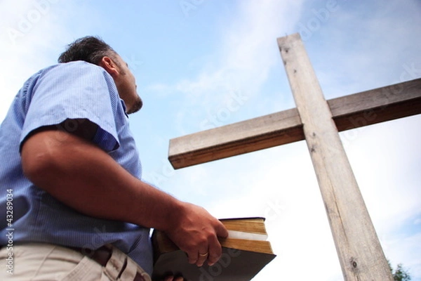 Fototapeta Easter Cross