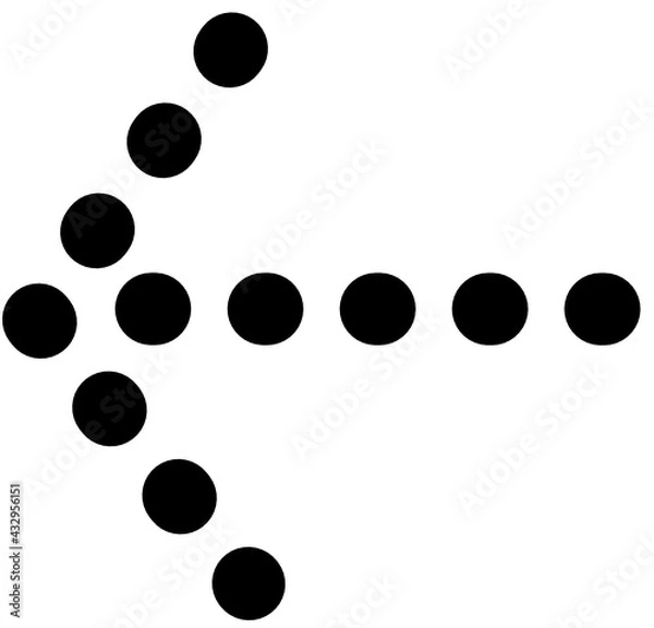 Obraz Dot Arrow