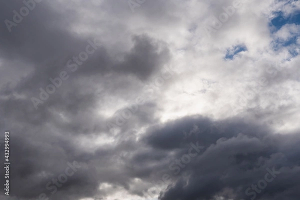 Fototapeta Cloudy sky background. Nature scene.