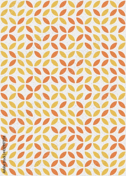 Fototapeta Abstract Geometric Pattern generative computational art illustration