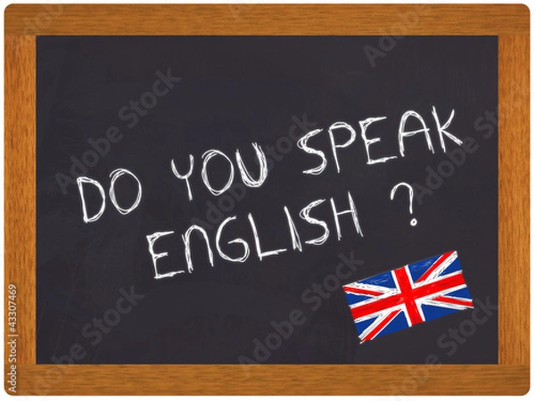 Fototapeta do you speak english