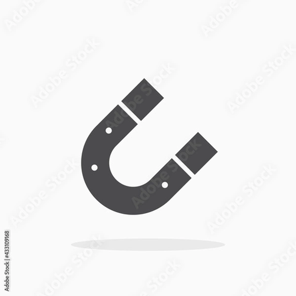 Fototapeta Magnet icon.