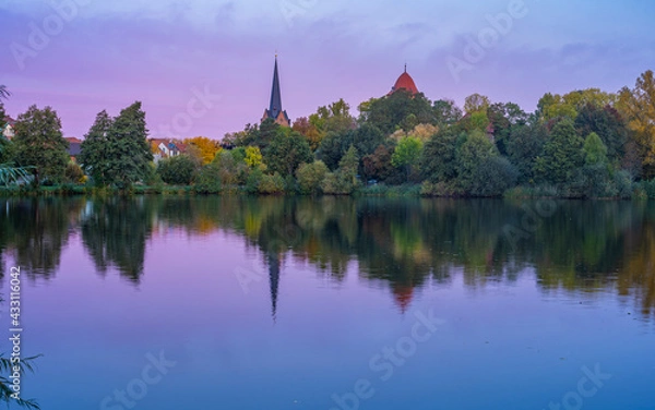 Fototapeta Dannenberg im Herbst