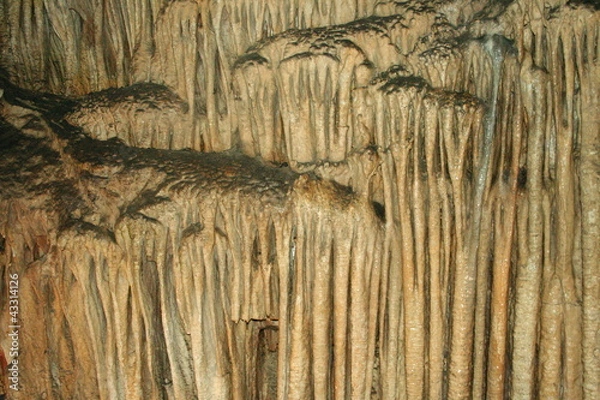 Obraz stalactites and stalagmites