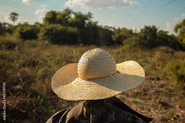 Obraz hat farmer