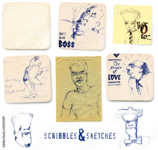 Obraz Scribbles & Sketches