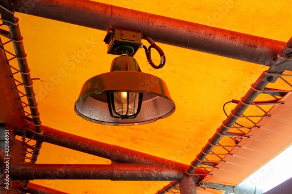 Obraz Lamp Under the Canvas Roof