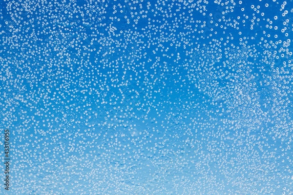 Obraz 凍結した氷の中の気泡