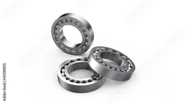 Obraz bearings on a white background