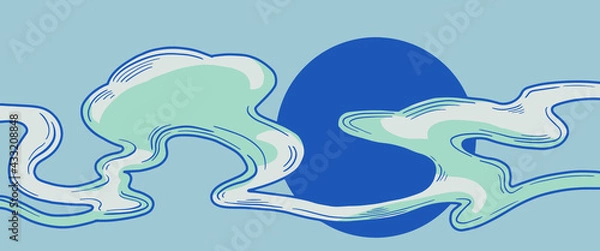 Fototapeta Asian tradition cloud