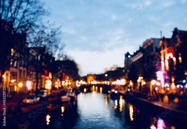 Obraz Focus not focused Amsterdam